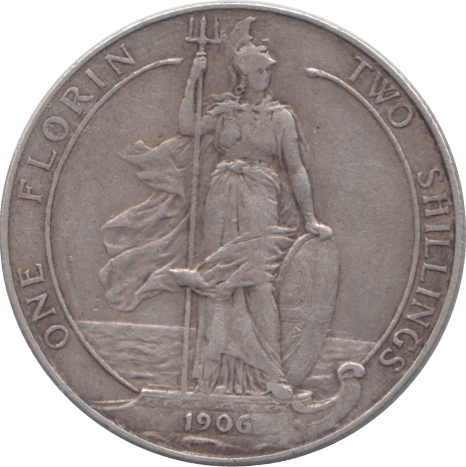 1906 FLORIN ( GVF ) - FLORIN - Cambridgeshire Coins