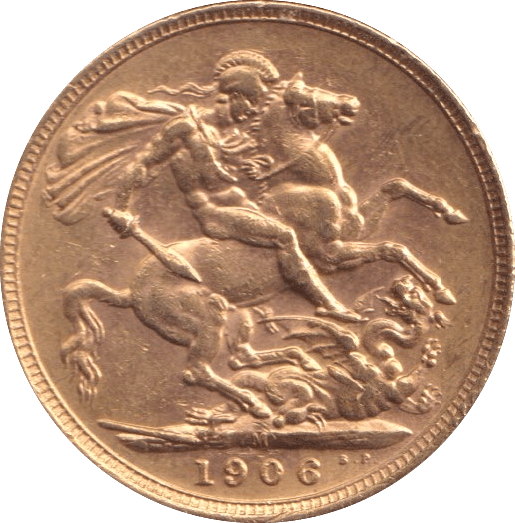 1906 GOLD SOVEREIGN ( AUNC ) MELBOURNE MINT - Sovereign - Cambridgeshire Coins