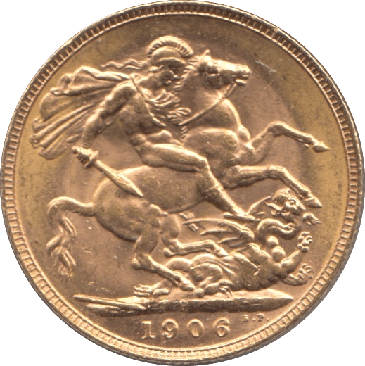 1906 GOLD SOVEREIGN ( AUNC ) - SOVEREIGN - Cambridgeshire Coins