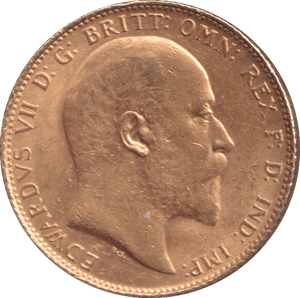 1906 GOLD SOVEREIGN ( AUNC ) - Sovereign - Cambridgeshire Coins