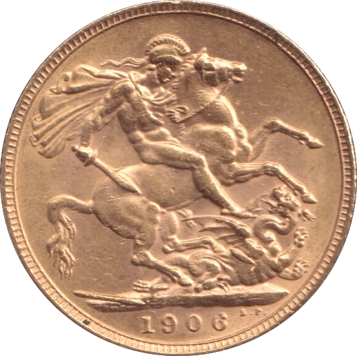 1906 GOLD SOVEREIGN ( AUNC ) - SOVEREIGN - Cambridgeshire Coins
