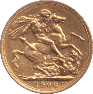 1906 GOLD SOVEREIGN ( EF ) 2 - SOVEREIGN - Cambridgeshire Coins