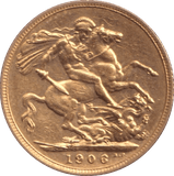 1906 GOLD SOVEREIGN ( EF ) 2 - SOVEREIGN - Cambridgeshire Coins