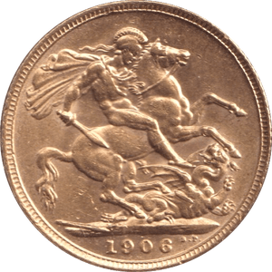 1906 GOLD SOVEREIGN ( EF) - Sovereign - Cambridgeshire Coins