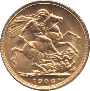 1906 GOLD SOVEREIGN ( UNC ) - SOVEREIGN - Cambridgeshire Coins