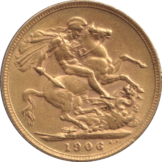 1906 GOLD SOVEREIGN ( VF ) - SOVEREIGN - Cambridgeshire Coins