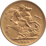 1906 GOLD SOVEREIGN ( VF ) - SOVEREIGN - Cambridgeshire Coins