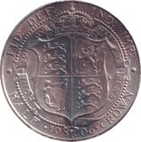 1906 HALFCROWN ( AUNC ) - HALFCROWN - Cambridgeshire Coins