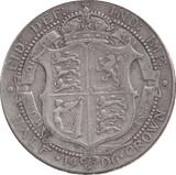 1906 HALFCROWN EDWARD VII ( GF ) - HALFCROWN - Cambridgeshire Coins