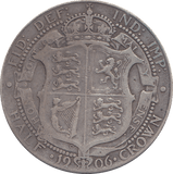 1906 HALFCROWN ( FINE ) - HALFCROWN - Cambridgeshire Coins