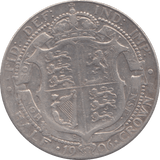 1906 HALFCROWN ( FINE ) - HALFCROWN - Cambridgeshire Coins