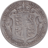 1906 HALFCROWN ( FINE ) - HALFCROWN - Cambridgeshire Coins