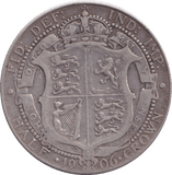 1906 HALFCROWN ( FINE ) - HALFCROWN - Cambridgeshire Coins