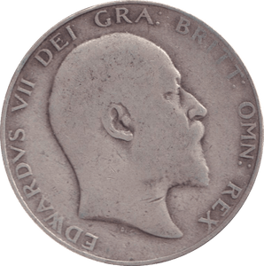 1906 HALFCROWN ( FINE ) - Halfcrown - Cambridgeshire Coins