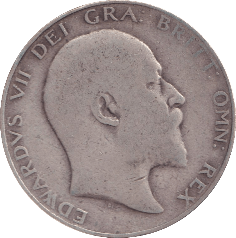 1906 HALFCROWN ( FINE ) - Halfcrown - Cambridgeshire Coins
