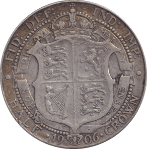 1906 HALFCROWN ( GF ) - HALFCROWN - Cambridgeshire Coins