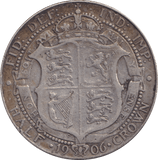 1906 HALFCROWN ( GF ) - HALFCROWN - Cambridgeshire Coins