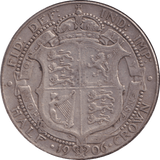 1906 HALFCROWN ( GF ) - HALFCROWN - Cambridgeshire Coins