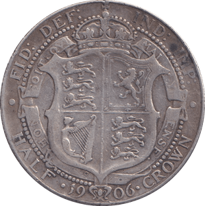 1906 HALFCROWN ( GF ) - HALFCROWN - Cambridgeshire Coins