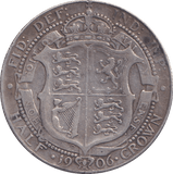 1906 HALFCROWN ( GF ) - HALFCROWN - Cambridgeshire Coins