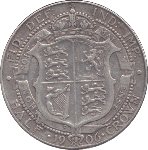 1906 HALFCROWN ( GF ) - WORLD COINS - Cambridgeshire Coins