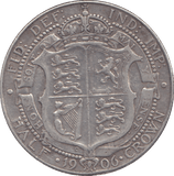 1906 HALFCROWN ( GF ) - WORLD COINS - Cambridgeshire Coins