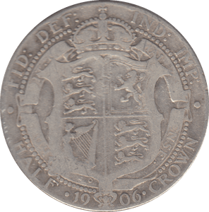 1906 HALFCROWN ( NF ) - HALFCROWN - Cambridgeshire Coins