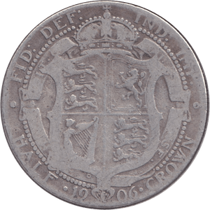 1906 Halfcrown ( NF ) - HALFCROWN - Cambridgeshire Coins