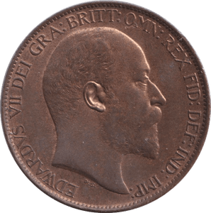 1906 HALFPENNY ( UNC ) - HALFPENNY - Cambridgeshire Coins