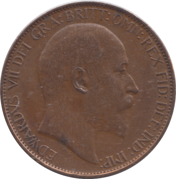 1906 HALFPENNY ( VF ) - HALFPENNY - Cambridgeshire Coins