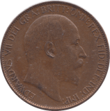 1906 HALFPENNY ( VF ) - HALFPENNY - Cambridgeshire Coins