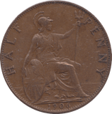 1906 HALFPENNY ( VF ) - HALFPENNY - Cambridgeshire Coins