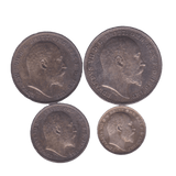 1906 MAUNDY SET EDWARD VII - Maundy Set - Cambridgeshire Coins
