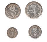 1906 MAUNDY SET EDWARD VII - Maundy Set - Cambridgeshire Coins