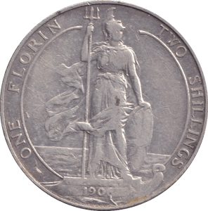 1906 ONE FLORIN ( FINE ) - FLORIN - Cambridgeshire Coins
