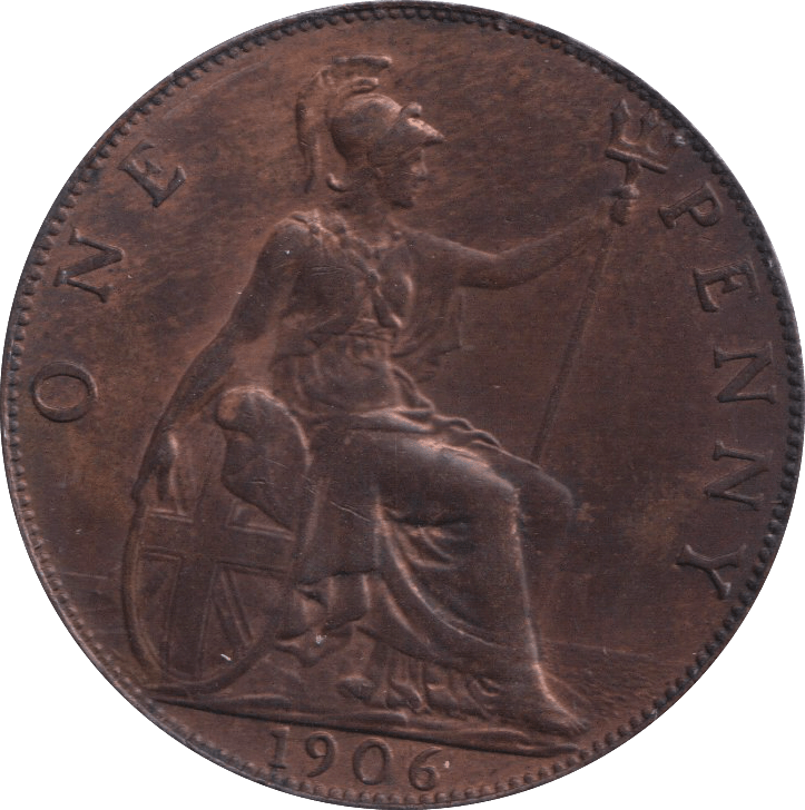 1906 PENNY ( GVF ) - PENNY - Cambridgeshire Coins
