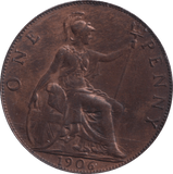 1906 PENNY ( GVF ) - PENNY - Cambridgeshire Coins