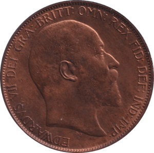 1906 PENNY ( UNC ) - PENNY - Cambridgeshire Coins