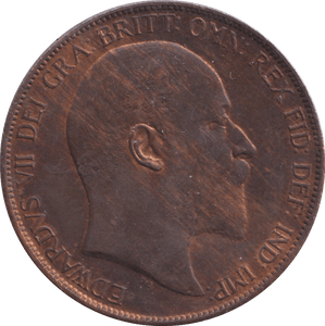 1906 PENNY WEAK STRIKE ( AUNC ) - PENNY - Cambridgeshire Coins