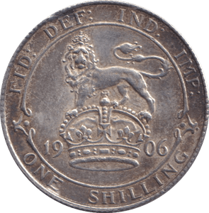 1906 SHILLING ( AUNC ) - SHILLING - Cambridgeshire Coins