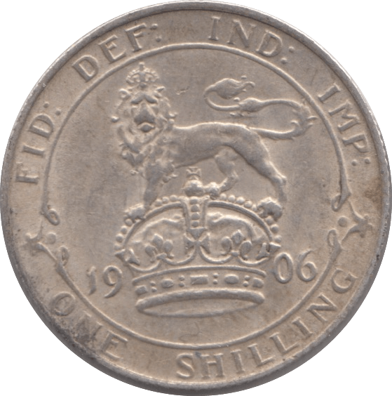 1906 SHILLING ( EF ) - SHILLING - Cambridgeshire Coins