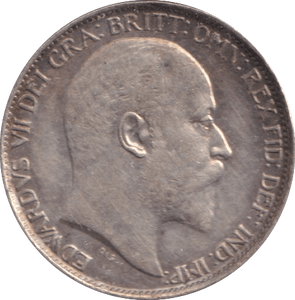 1906 SHILLING ( EF ) - SIXPENCE - Cambridgeshire Coins