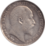 1906 SHILLING ( EF ) - SIXPENCE - Cambridgeshire Coins