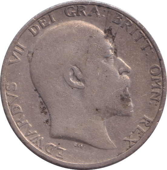 1906 SHILLING ( FINE ) 4 - SHILLING - Cambridgeshire Coins