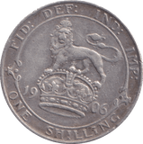 1906 SHILLING ( FINE ) - SHILLING - Cambridgeshire Coins