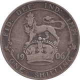 1906 SHILLING ( FINE ) - SHILLING - Cambridgeshire Coins