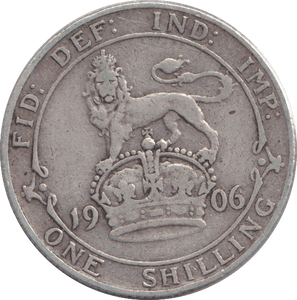1906 SHILLING ( GF ) - SHILLING - Cambridgeshire Coins