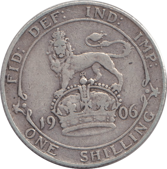 1906 SHILLING ( GF ) - SHILLING - Cambridgeshire Coins