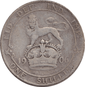 1906 SHILLING ( GF ) - SHILLING - Cambridgeshire Coins
