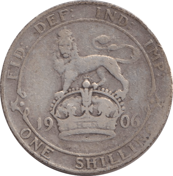 1906 SHILLING ( GF ) - SHILLING - Cambridgeshire Coins